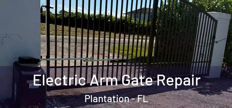 Electric Arm Gate Repair Plantation - FL