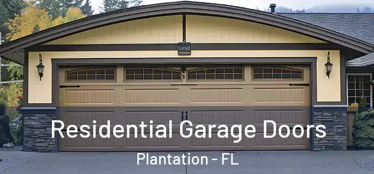  Residential Garage Doors Plantation - FL