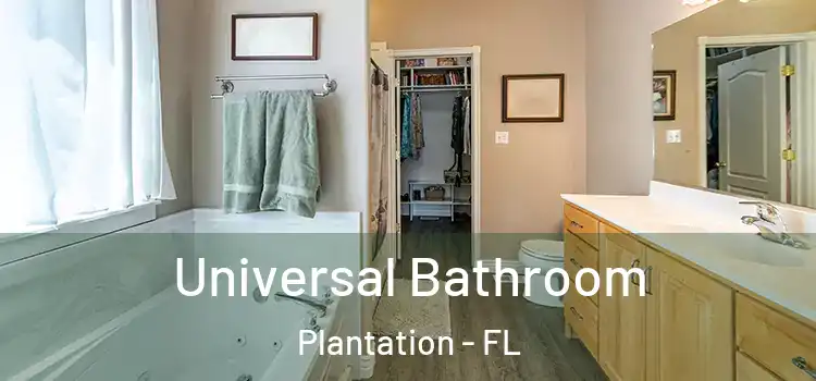  Universal Bathroom Plantation - FL